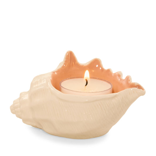 Seashell Tea Light Candle Holder SAJU