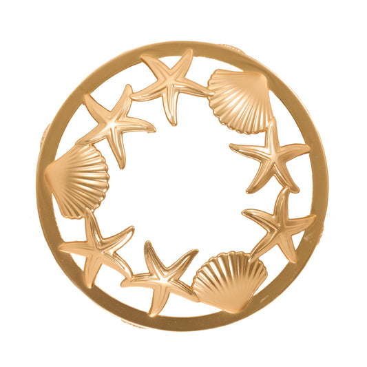 Seashell Illuma-Lid® Jar Candle Topper WFRL